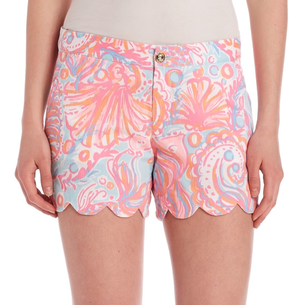 SOLD ON XP! Lilly Pulitzer | 00 | The Buttercup Short in Pink Pout Too Much Bubb